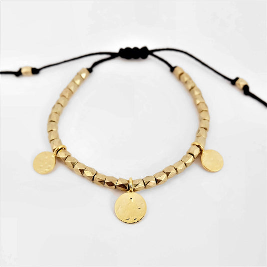 Slider Tribal Coin Bracelet